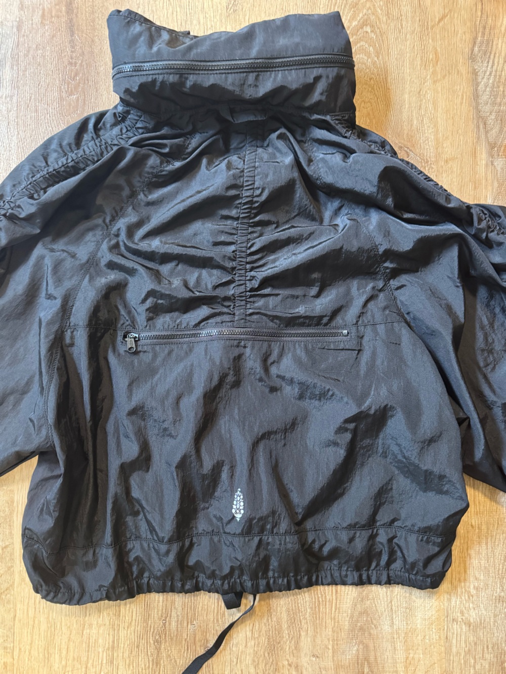 Free People Ruched Out Packable Jacket - Picture 9 of 10